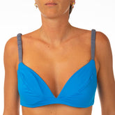 MIX REGGISENO FERRETTO DONNA  AZZURRO